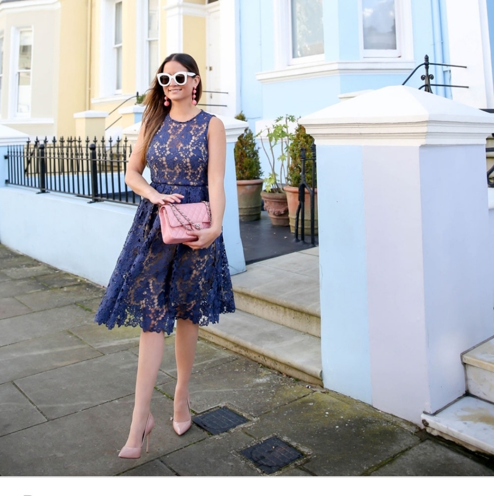 Anthropologie- Donna Morgan Lace Dress -Size 2